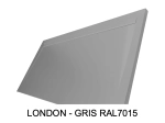 Receveur de douche extra plat, grande taille, caniveau, évacuation grande largeur : L. 110 à 300 cm x l. 70 à 100 cm, résine Akrytan® anti glissant, 10 couleurs, Livraison offerte